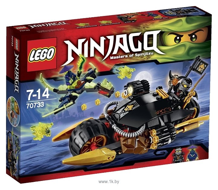 Фотографии LEGO Ninjago 70733 Бластер-байк Коула