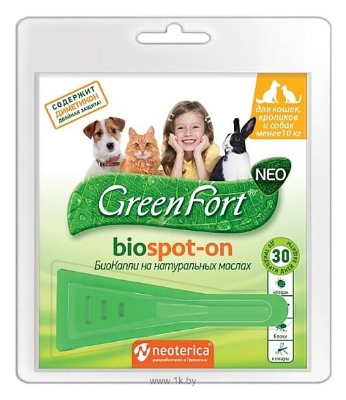 Фотографии GreenFort neo БиоКапли для кошек и собак до 10 кг