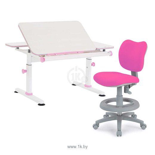 Фотографии TCT Nanotec M6+XS с креслом Kids Chair (белый/розовый)