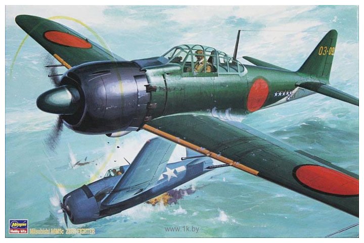 Фотографии Hasegawa Палубный истребитель A6M5c Zero Fighter