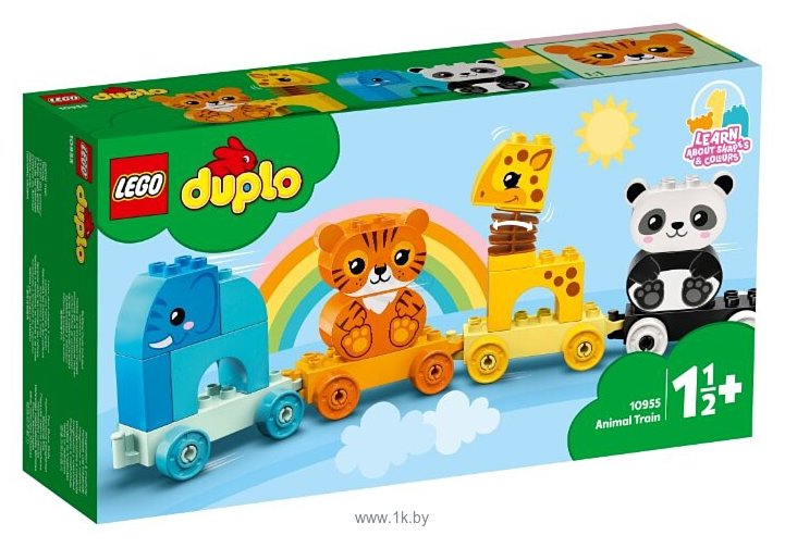 Фотографии LEGO DUPLO 10955 Creative Play Мой первый поезд для зверей