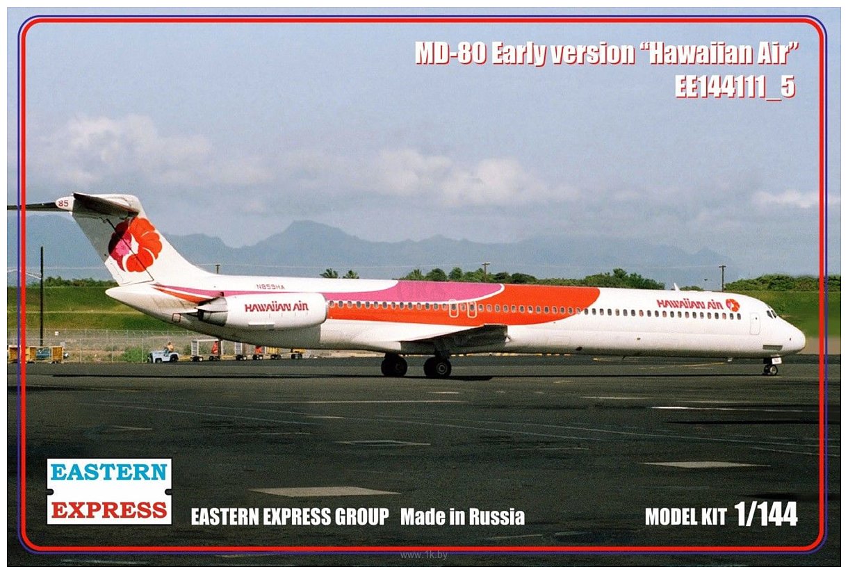 Фотографии Eastern Express Авиалайнер MD-80 ранний Hawaiian Air EE144111-5