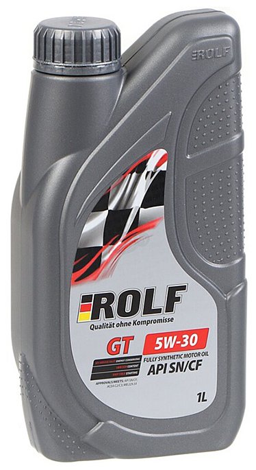 Фотографии ROLF GT 5W-30 API SN/CF 1 л