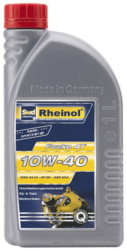 Фотографии Rheinol Fouke 4T 10W-40 1л