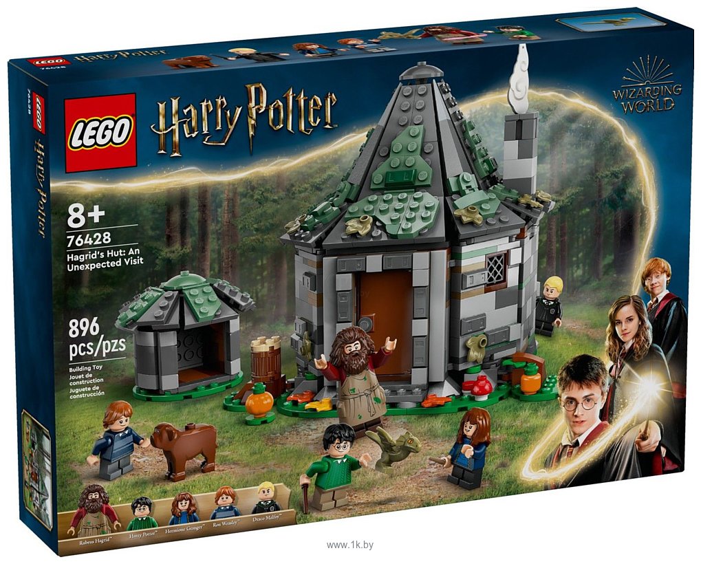 Фотографии LEGO Harry Potter Хижина Хагрида неожиданный визит 76428