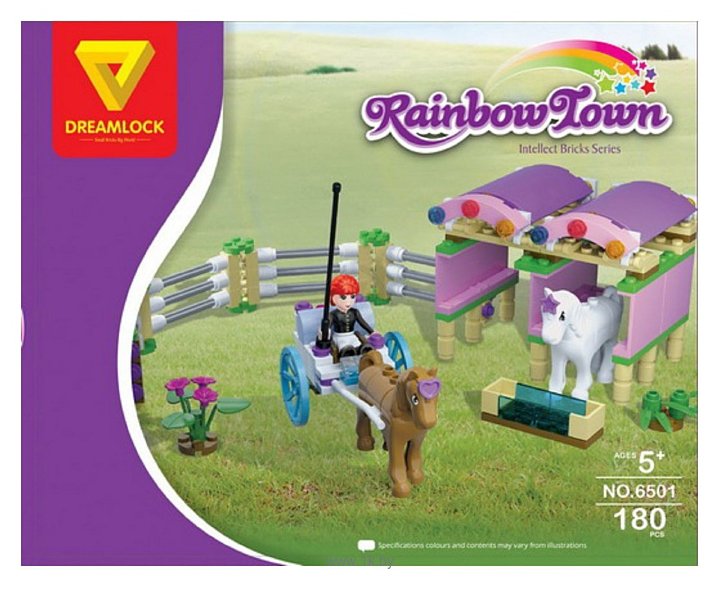 Фотографии DREAMLOCK Rainbow Town 6501 Клуб верховой езды