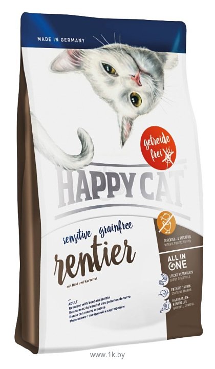 Фотографии Happy Cat Sensitive Grainfree Оленина (1.4 кг)