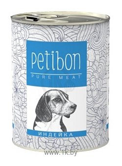 Фотографии Petibon 100% meat Индейка для собак (0.34 кг) 1 шт.