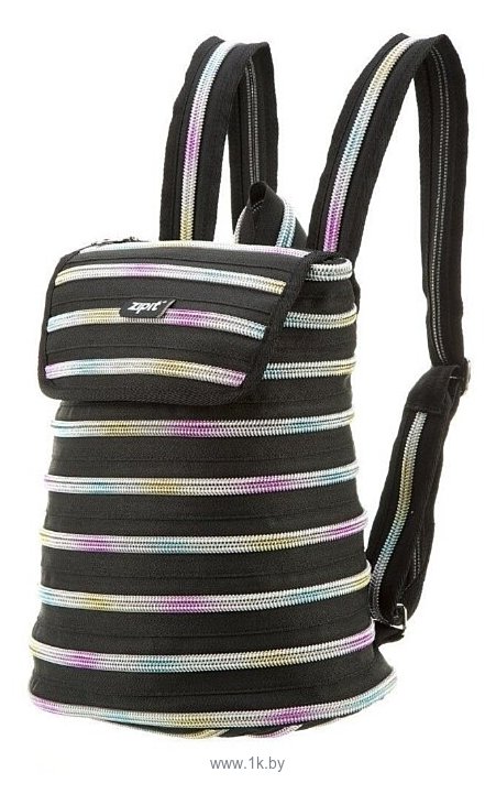 Фотографии ZIPIT Zipper Backpack Black & Rainbow