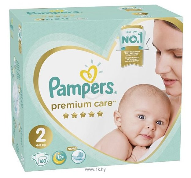 Фотографии Pampers Premium Care 2 Mini (160 шт.)