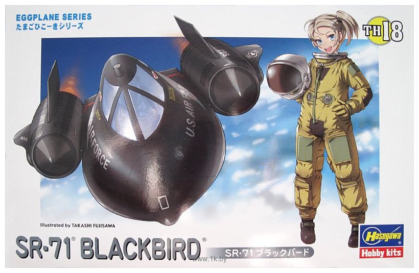Фотографии Hasegawa SR-71 Blackbird