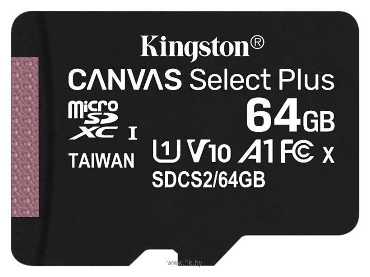 Фотографии Kingston Canvas Select Plus microSDXC 64GB
