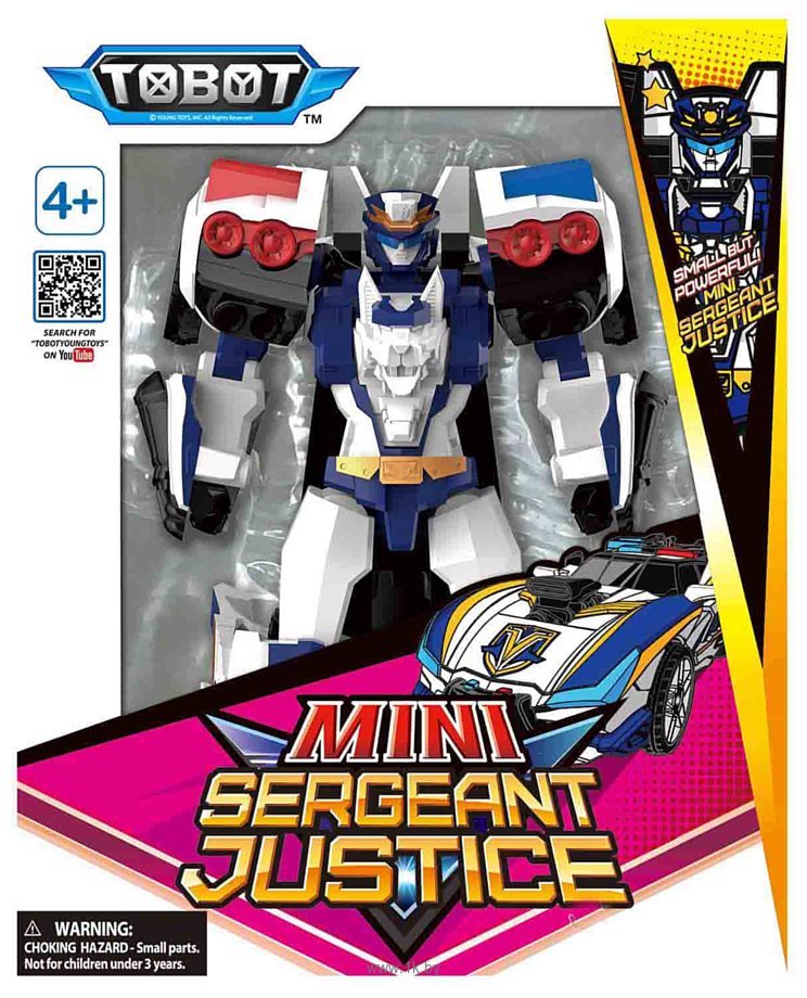 Фотографии Young Toys Tobot Mini Sergeant Justice 301099