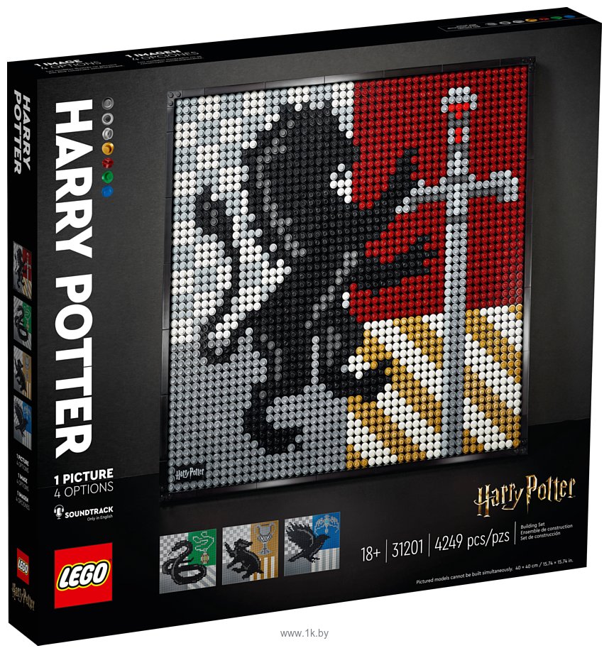 Фотографии LEGO Harry Potter 31201 Harry Potter Hogwarts Crests