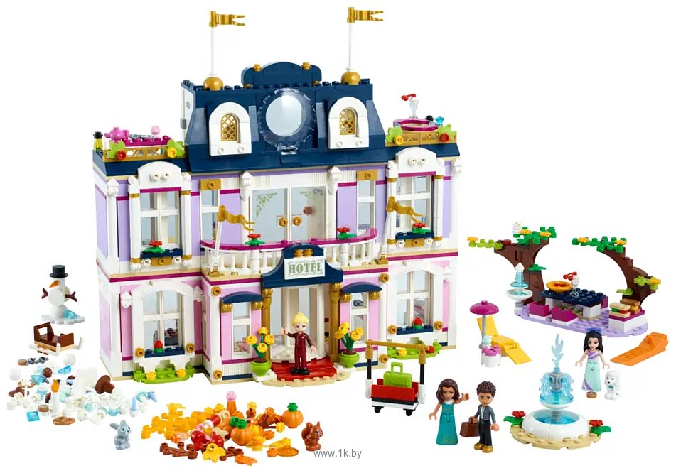 Фотографии LEGO Friends 41684 Гранд-отель Хартлейк Сити