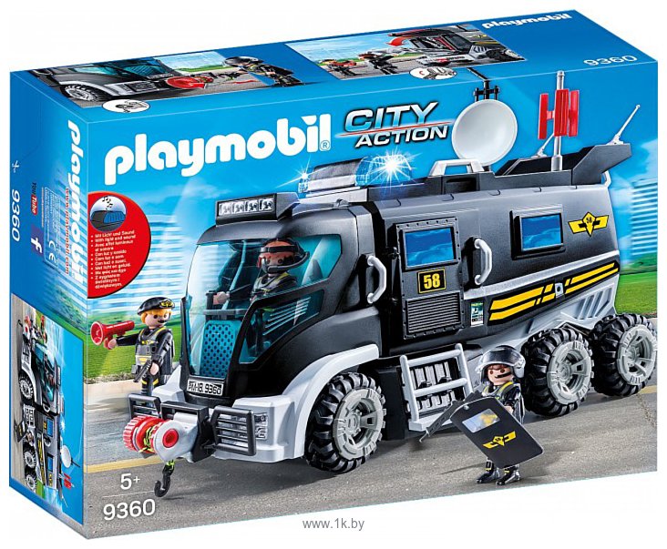 Фотографии Playmobil PM9360 Спецназ грузовик