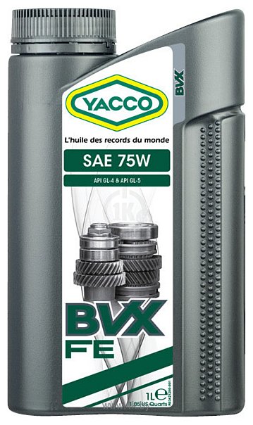Фотографии Yacco BVX FE 75W 1л