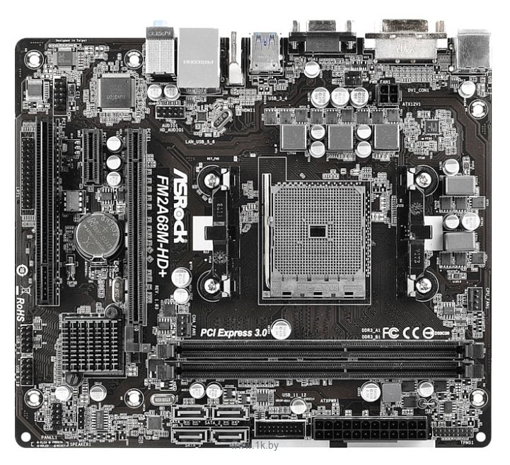 Фотографии ASRock FM2A68M-HD+