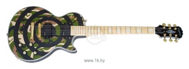 Фотографии Epiphone Zakk Wylde Les Paul Custom Plus Camo