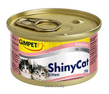 Фотографии GimCat ShinyCat Kitten с курочкой (0.07 кг) 1 шт.