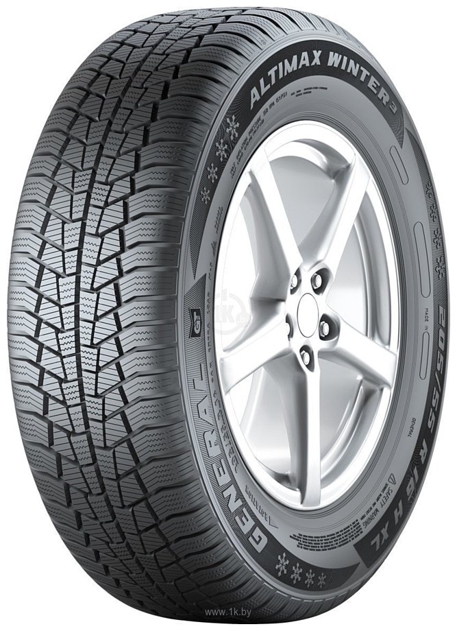 Фотографии General Tire Altimax Winter 3 205/55 R16 91H