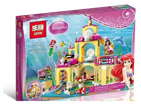 Фотографии Lepin Disney 25016 Подводный дворец Ариэль