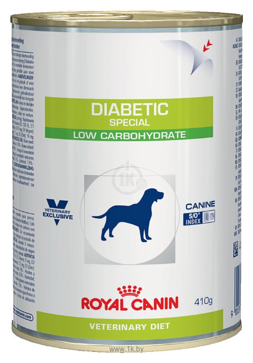 Фотографии Royal Canin Diabetic Special Low Carbohydrate сanine canned (0.41 кг) 12 шт.