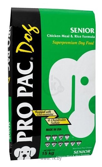 Фотографии Pro Pac (15 кг) Senior Chicken Meal & Rice Formula