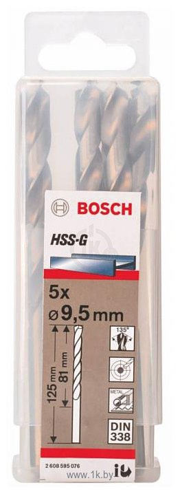 Фотографии Bosch 2608595076 5 предметов