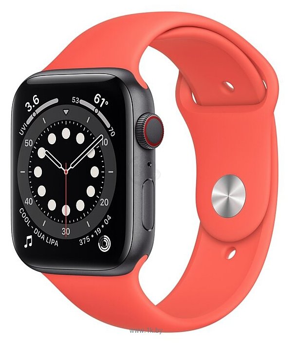 Фотографии Apple Watch Series 6 GPS + Cellular 44mm Aluminum Case with Sport Band