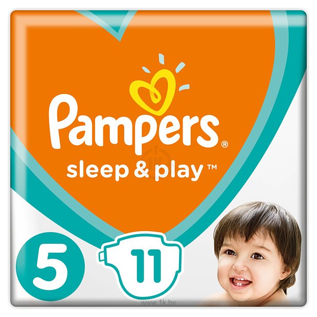 Фотографии Pampers SleepPlay 5 Junior (11-25 кг), 11 шт