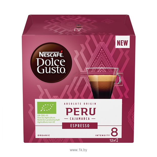 Фотографии Nescafe Dolce Gusto Peru Cajamarca в капсулах 12 шт