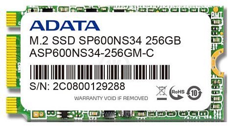 Фотографии ADATA Premier SP600 M.2 256GB (ASP600NS34-256GM-C)