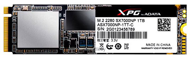 Фотографии ADATA XPG SX7000 1TB ASX7000NP-1TT-C