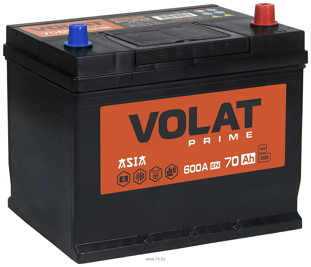 Фотографии VOLAT Prime Asia VP700J R+ (70Ah)