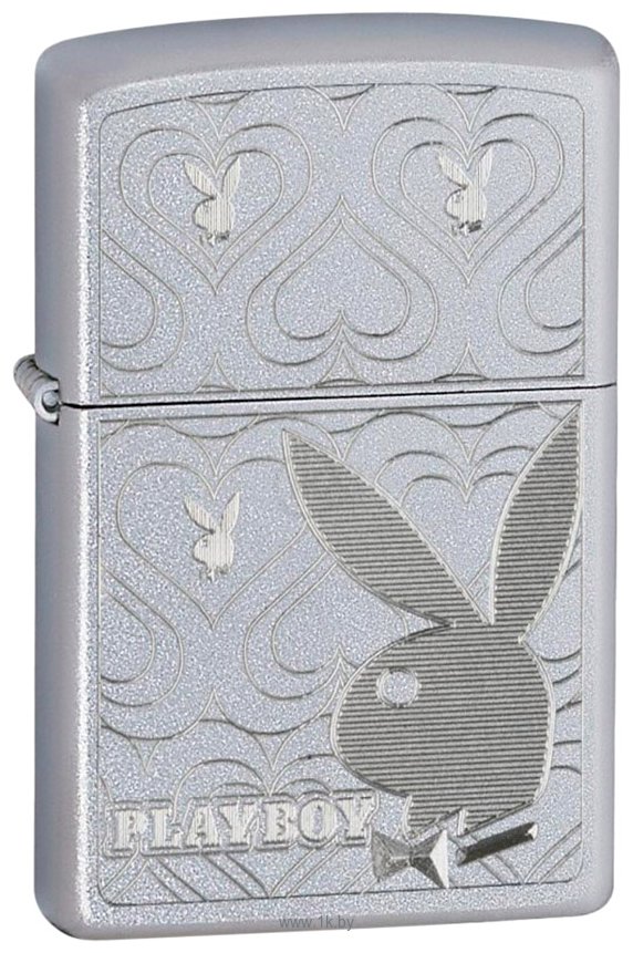 Фотографии Zippo Playboy Satin Chrome 28077