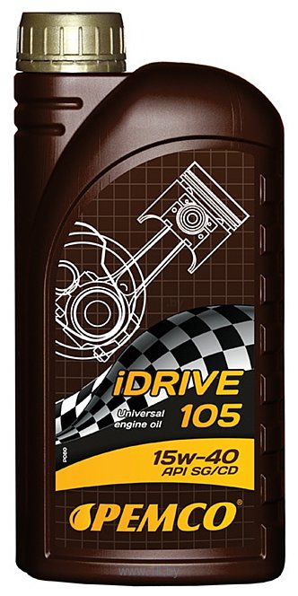 Фотографии Pemco iDRIVE 105 15W-40 API SG/CD 1л