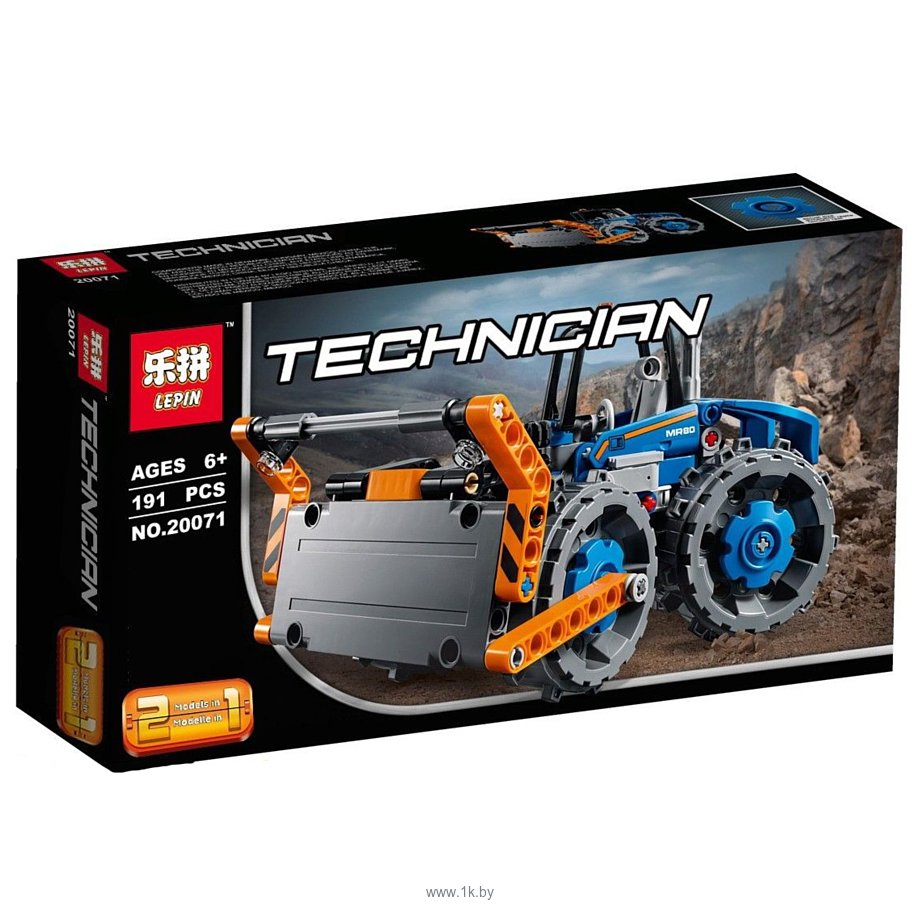 Фотографии Lepin Technican 20071 Бульдозер аналог Lego 42071