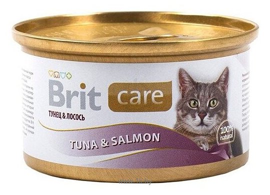Фотографии Brit (0.08 кг) 1 шт. Care Tuna & Salmon