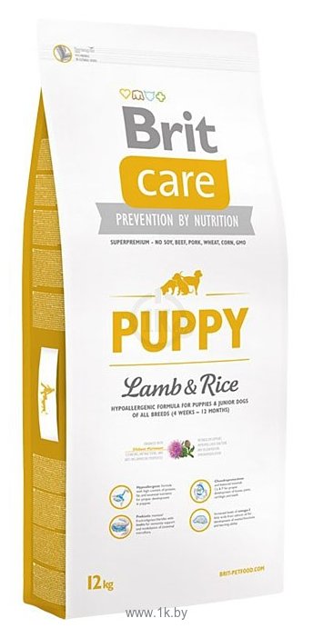 Фотографии Brit Care Puppy Lamb & Rice (12.0 кг)
