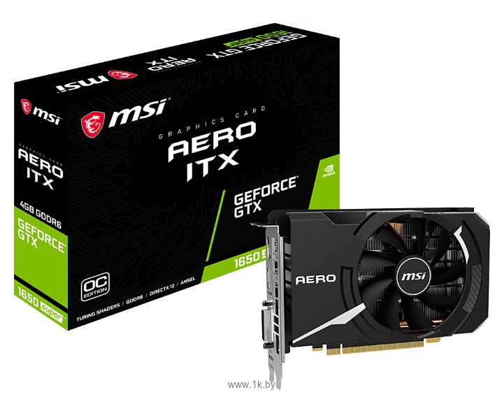 Фотографии MSI GeForce GTX 1650 SUPER AERO ITX OC