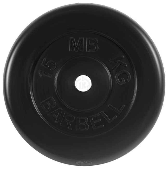 Фотографии MB Barbell Стандарт 31 мм (1x15 кг, черный)