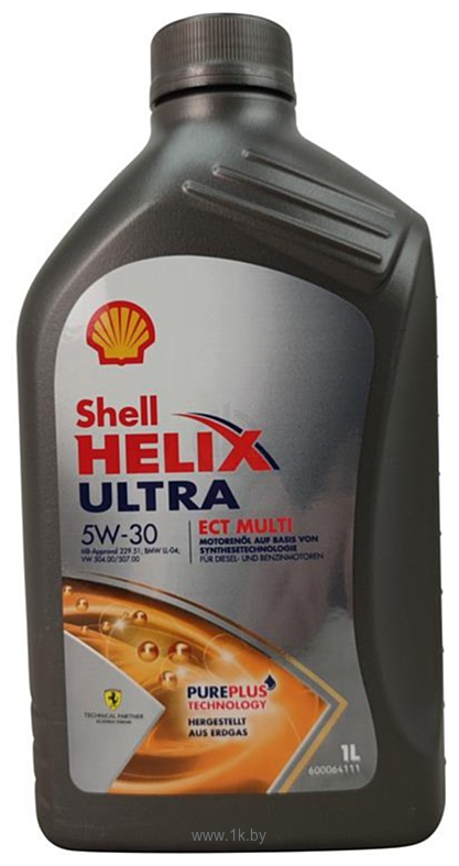 Фотографии Shell Helix Ultra ECT Multi 5W-30 1л