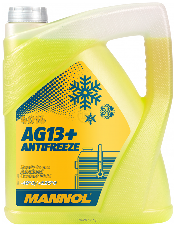 Фотографии Mannol Antifreeze AG13+ 5л (желтый)