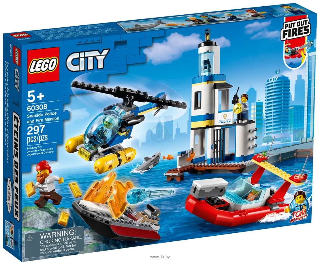 Фотографии LEGO City 60308 Операция береговой полиции и пожарных