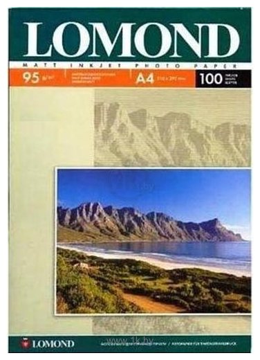 Фотографии Lomond матовая односторонняя A3 95 г/кв.м. 100 листов (0102129)