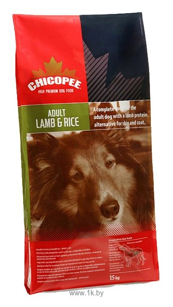 Фотографии Chicopee (15 кг) Для собак с ягнёнком и рисом