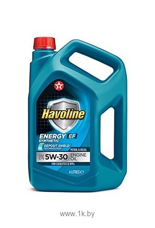 Фотографии Texaco Havoline Energy EF 5W-30 4л