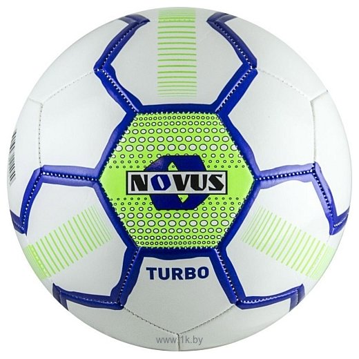Фотографии Novus Turbo white/blue/green (5 размер)