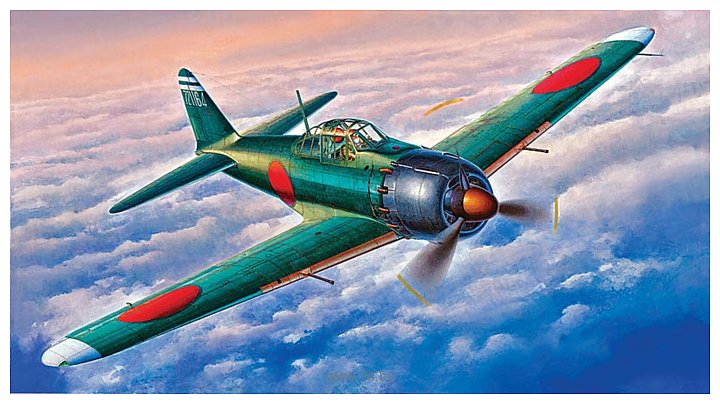 Фотографии Hasegawa Истребитель Mitsubishi A6M5c Zero Fighter